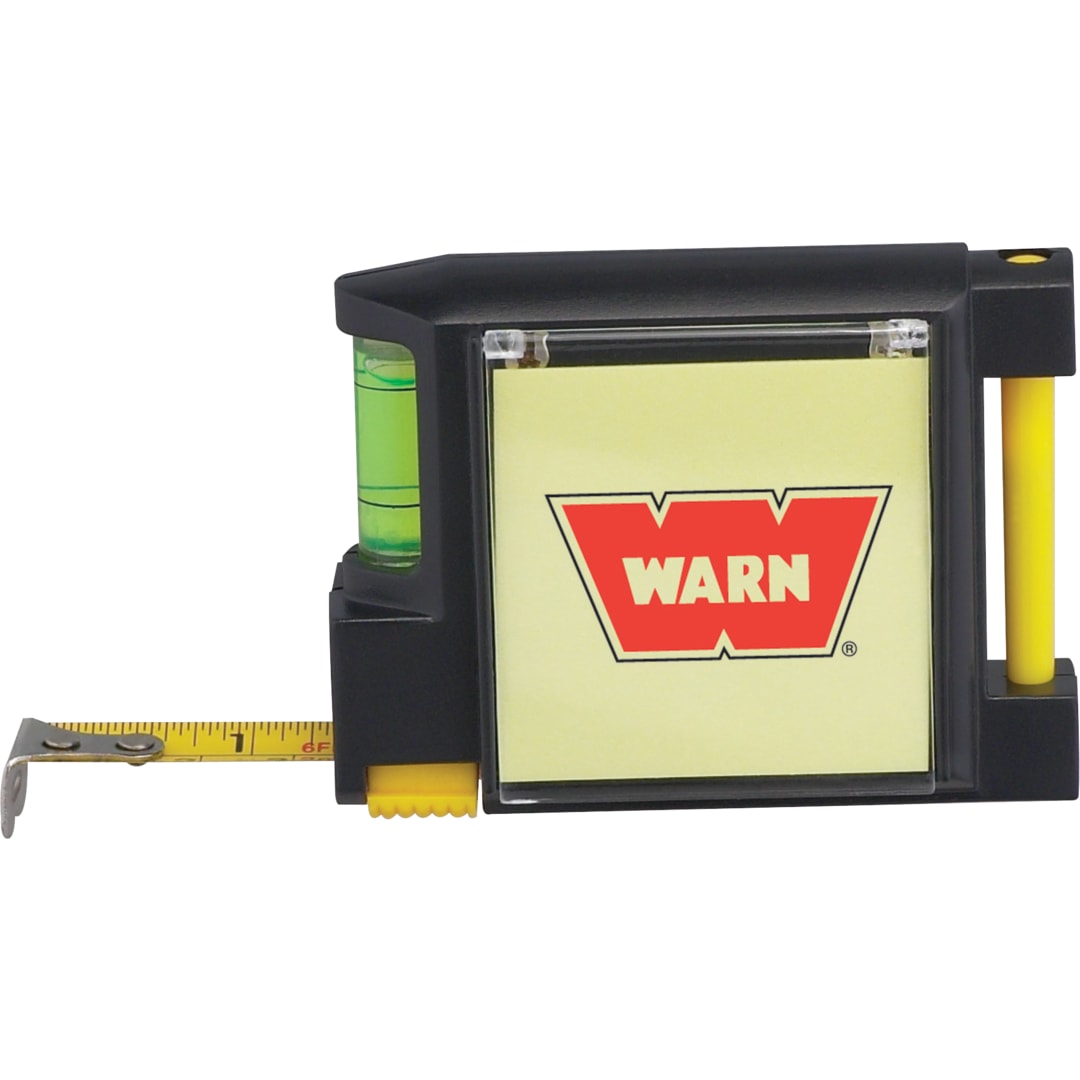 Combo 10 ft. Tape Measure and Level - SM-9408 Black