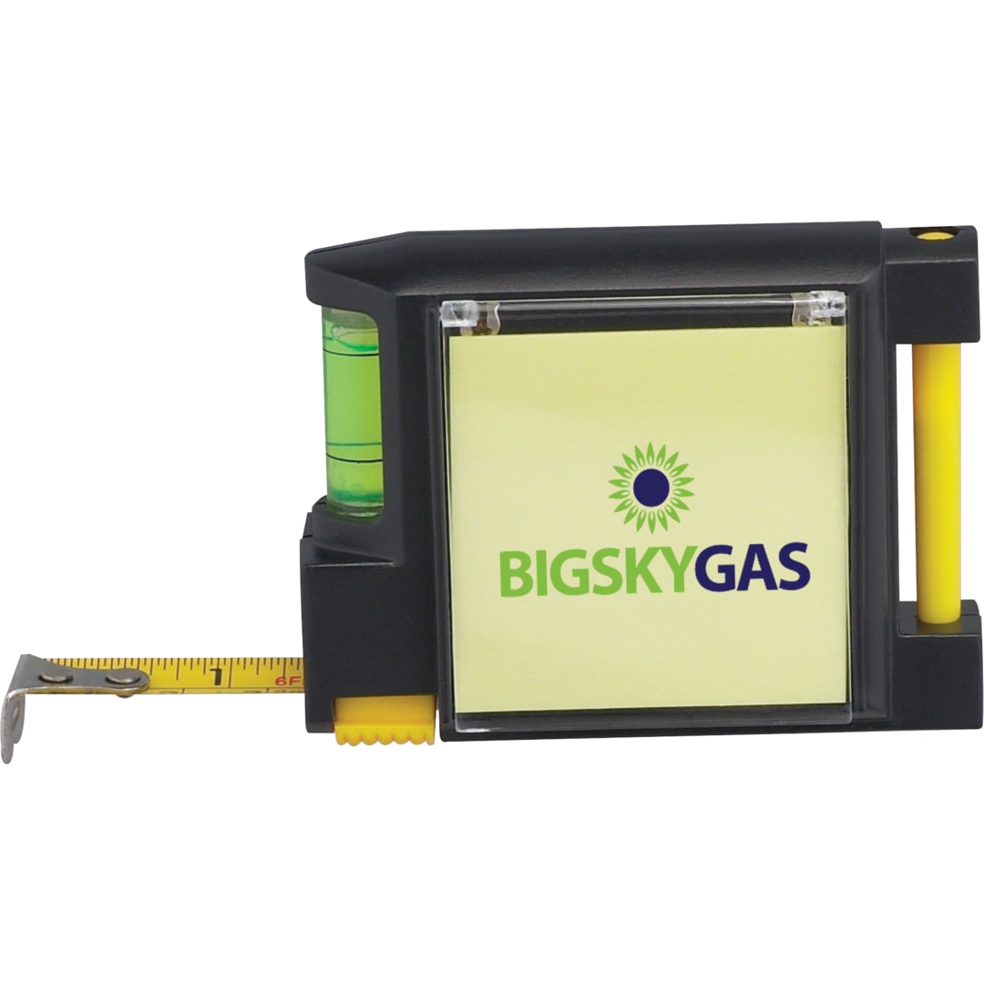 Combo 10 ft. Tape Measure and Level - SM-9408 Black