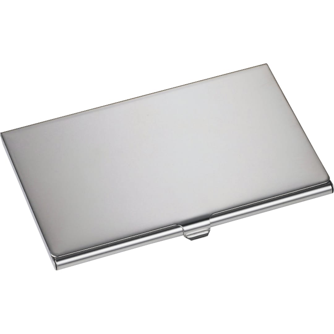 Traverse Business Card Holder - SM-9590 Silver