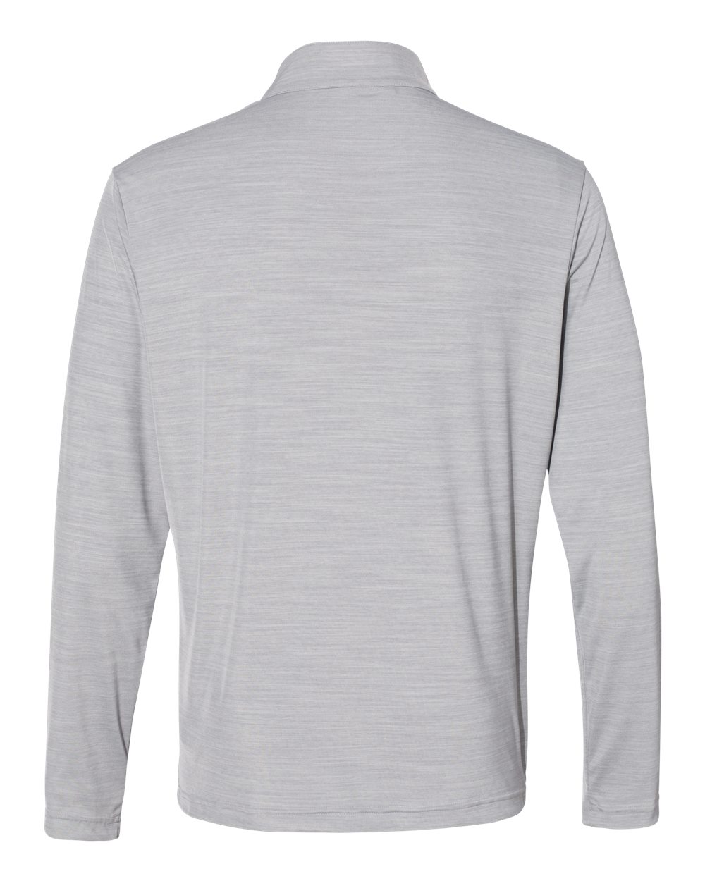 Adidas Men's Lightweight Mélange Quarter-Zip Pullover - A475 Mid Grey Melange