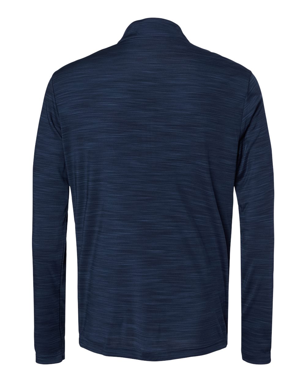 Adidas Men's Lightweight Mélange Quarter-Zip Pullover - A475 Collegiate Navy Melange