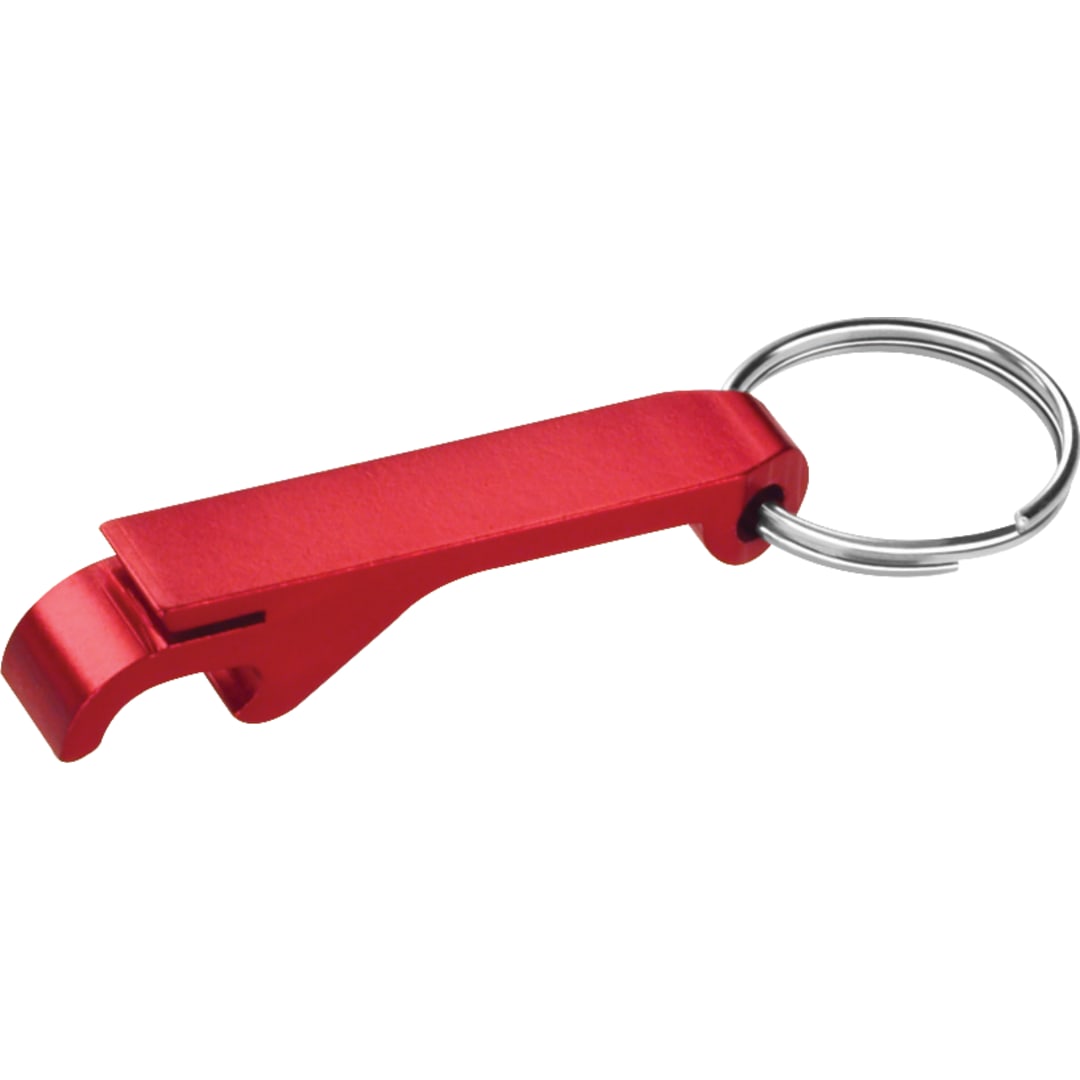 Aluminum Bottle / Can Opener - SM-9732 Red