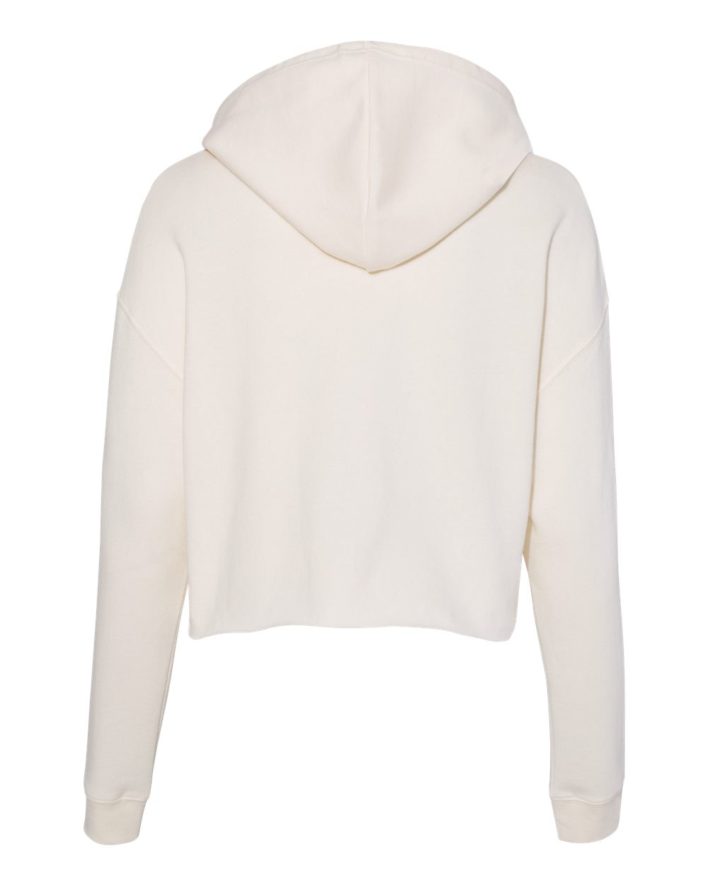 Independent Trading Co. Women’s Lightweight Crop Hooded Sweatshirt - AFX64CRP Bone