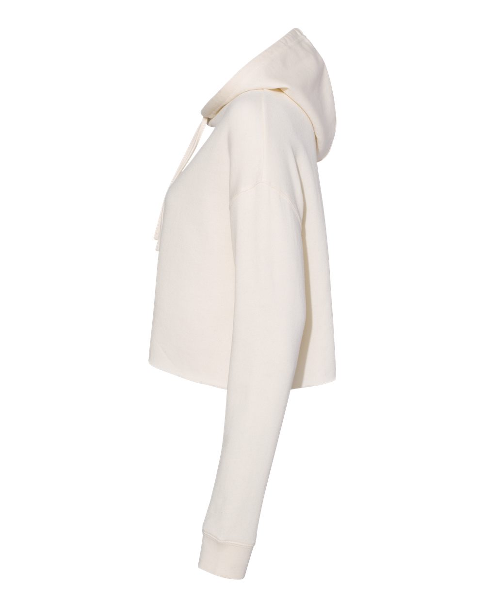 Independent Trading Co. Women’s Lightweight Crop Hooded Sweatshirt - AFX64CRP Bone