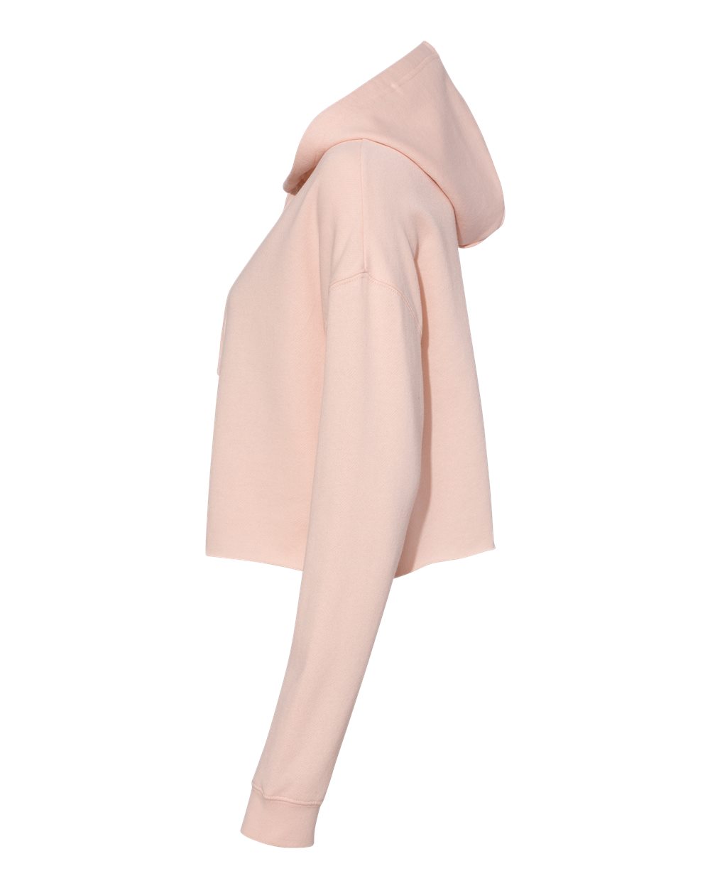 Independent Trading Co. Women’s Lightweight Crop Hooded Sweatshirt - AFX64CRP Blush