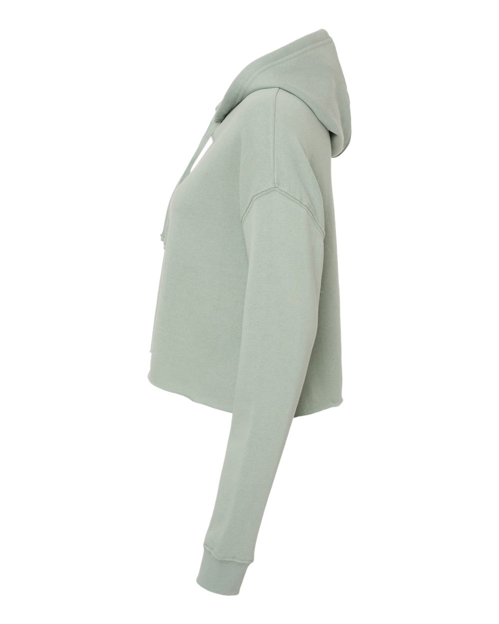 Independent Trading Co. Women’s Lightweight Crop Hooded Sweatshirt - AFX64CRP Sage