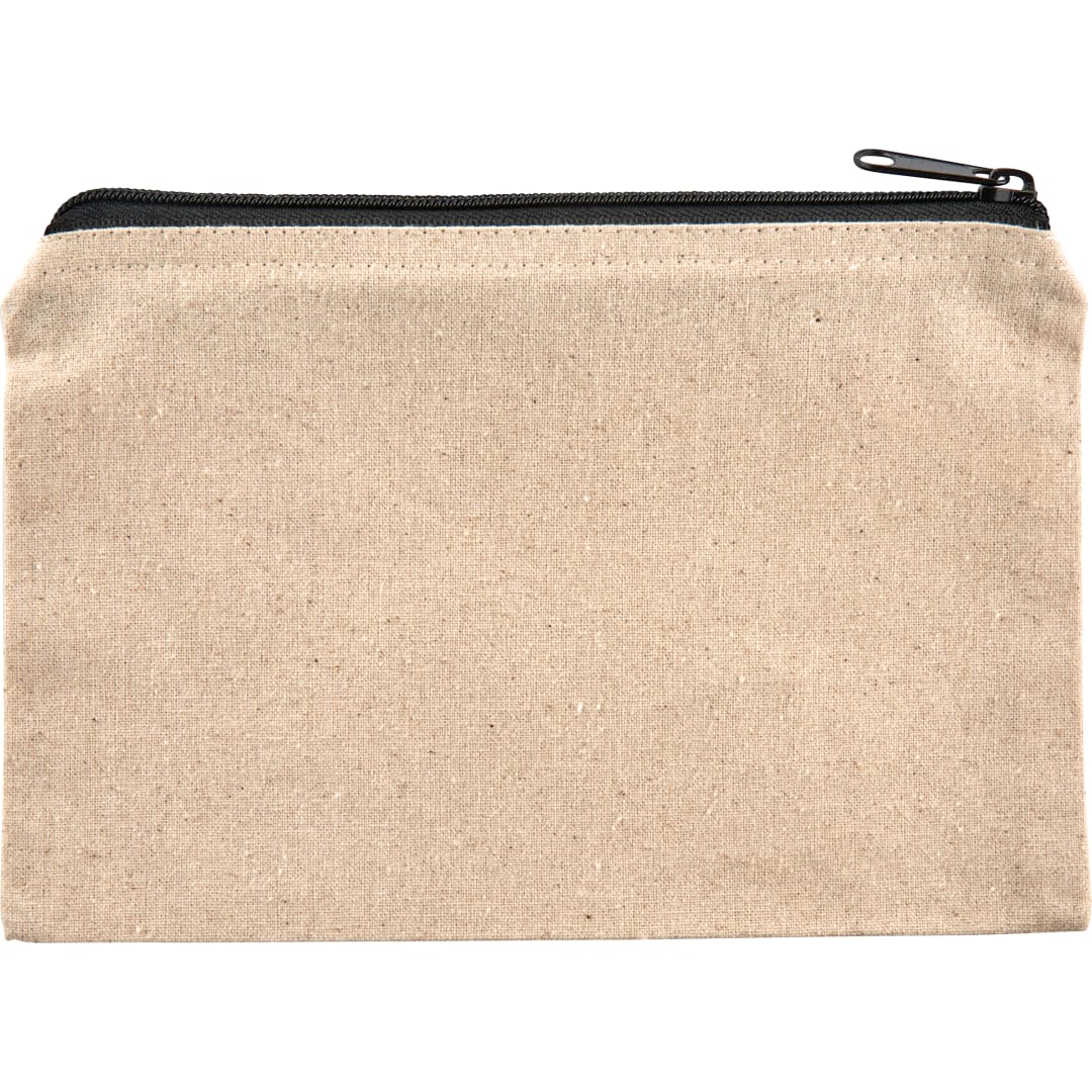 8oz. Cotton Travel Pouch - SM-9938 Natural