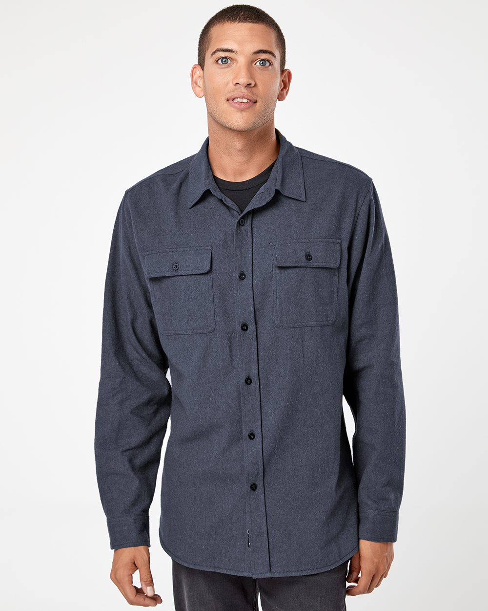 Burnside Men's Solid Flannel Shirt - 8200 - B8200