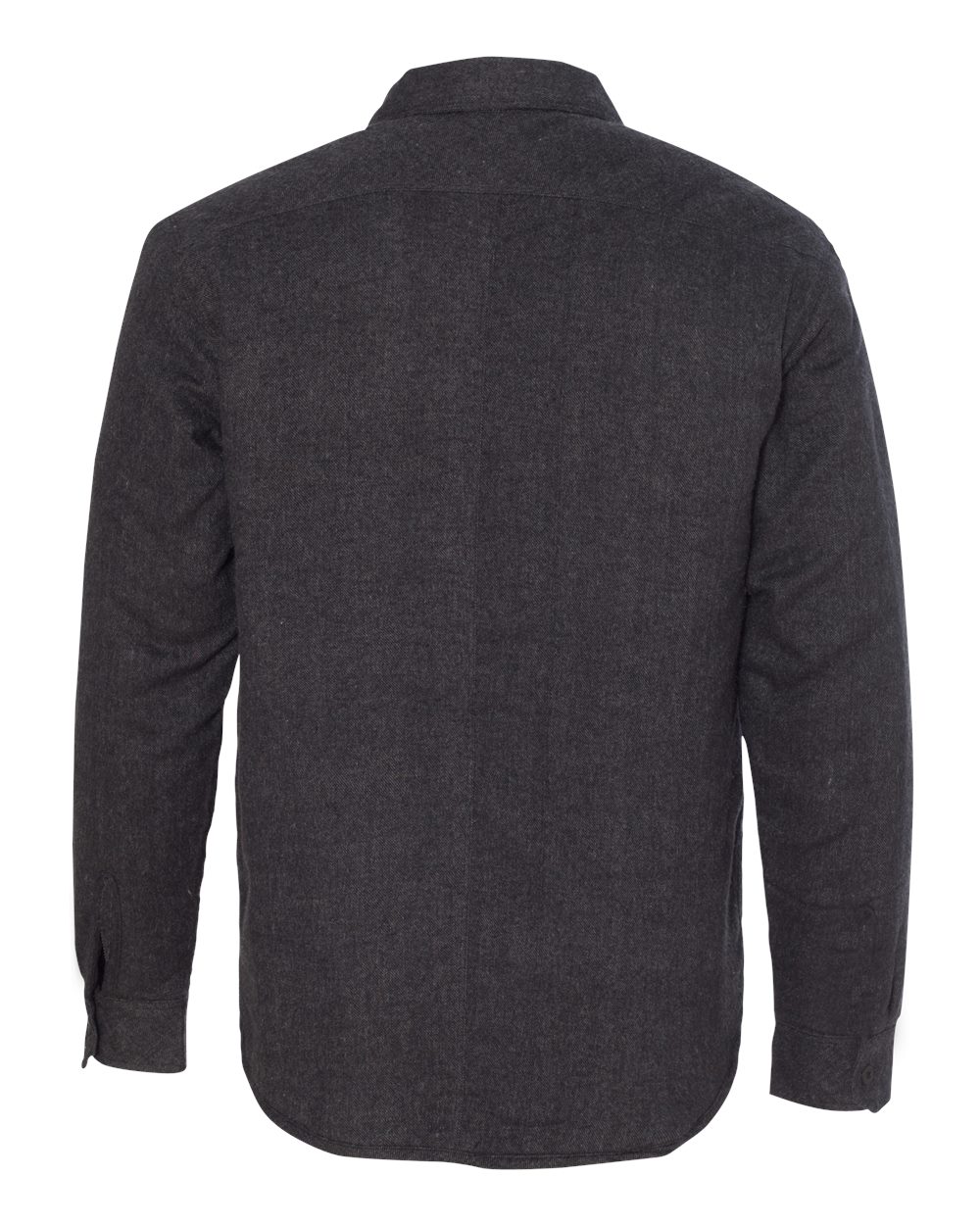 Burnside Men's Quilted Flannel Shirt Jacket - 8610 - B8610 Charcoal