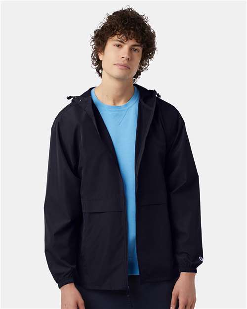 Champion Unisex Full-Zip Anorak Jacket - CO125 Navy
