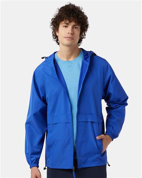 Champion Unisex Full-Zip Anorak Jacket - CO125 Royal Blue