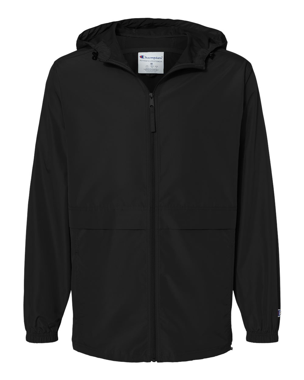 Champion Unisex Full-Zip Anorak Jacket - CO125 Black