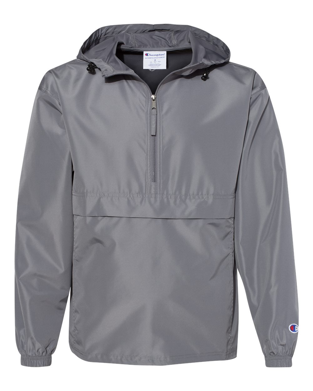 Champion Unisex Packable Anorak Jacket - CO200 Graphite