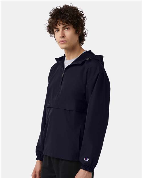 Champion Unisex Packable Anorak Jacket - CO200 Navy