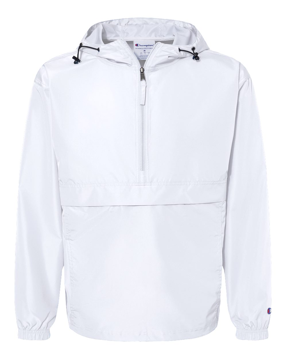 Champion Unisex Packable Anorak Jacket - CO200 White
