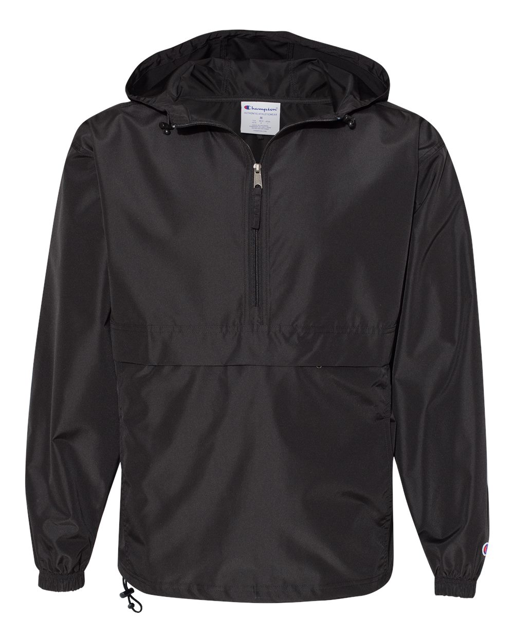Champion Unisex Packable Anorak Jacket - CO200 Black