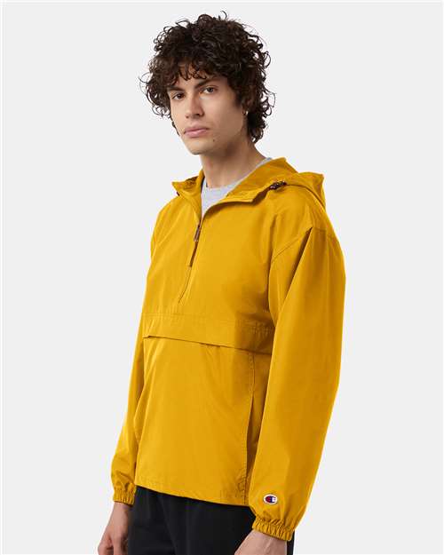 Champion Unisex Packable Anorak Jacket - CO200 Gold