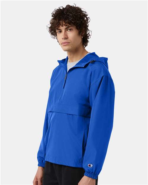 Champion Unisex Packable Anorak Jacket - CO200 Royal Blue