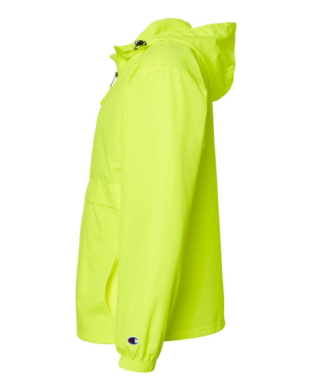 Champion Unisex Packable Anorak Jacket - CO200 Safety Green