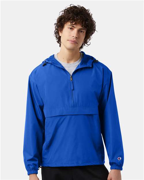 Champion Unisex Packable Anorak Jacket - CO200 Royal Blue