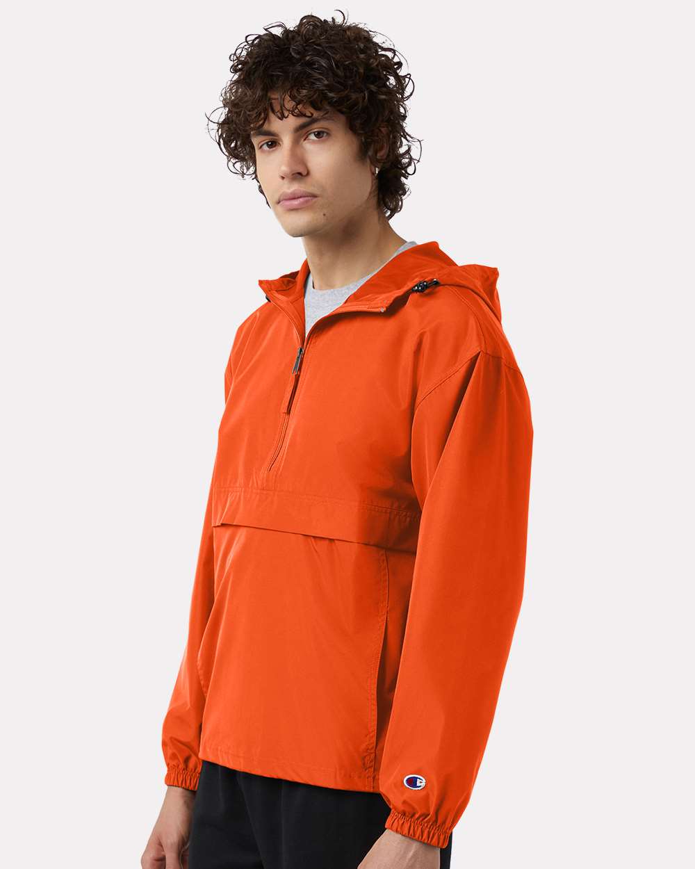 Champion Unisex Packable Anorak Jacket - CO200 Orange