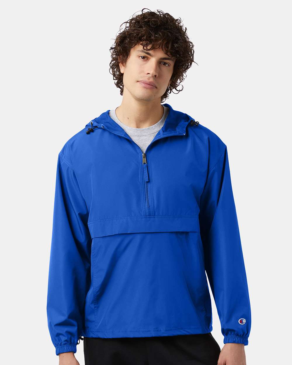 Champion Unisex Packable Anorak Jacket - CO200 Royal Blue