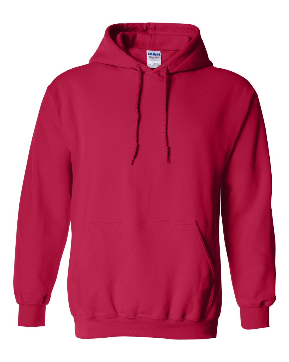 Gildan Unisex Heavy Blend™ Hooded Sweatshirt - 18500 Cherry Red