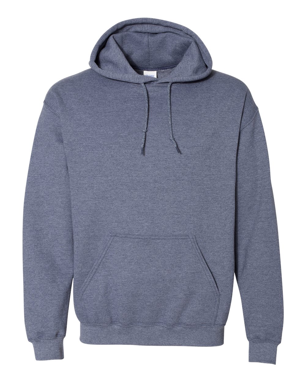 Gildan Unisex Heavy Blend™ Hooded Sweatshirt - 18500 Heather Dark Navy