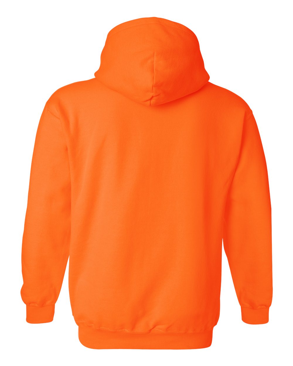 Gildan Unisex Heavy Blend™ Hooded Sweatshirt - 18500 Safety Orange