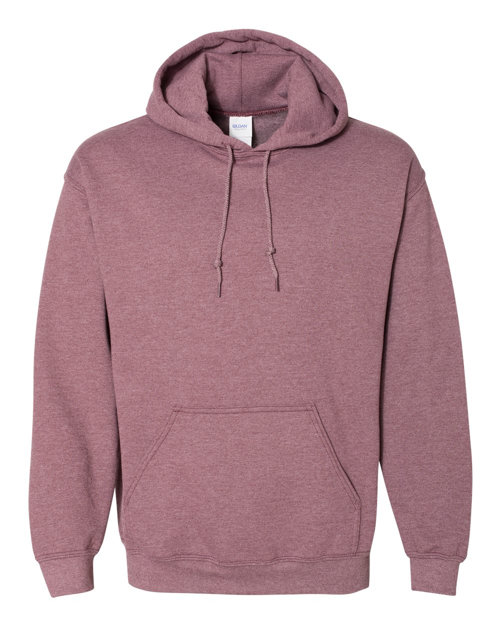 Gildan Unisex Heavy Blend™ Hooded Sweatshirt - 18500 Heather Dark Maroon
