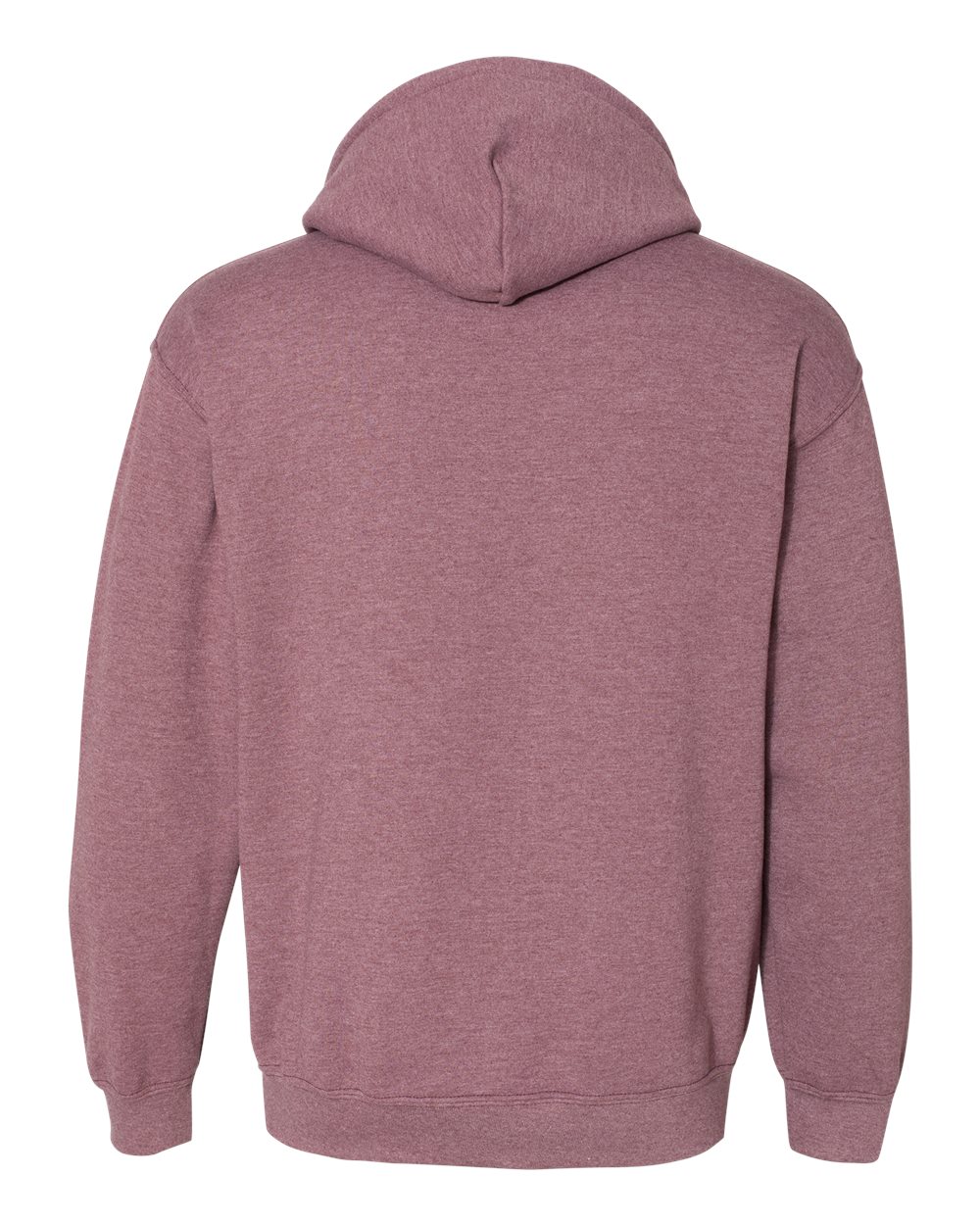 Gildan Unisex Heavy Blend™ Hooded Sweatshirt - 18500 Heather Dark Maroon