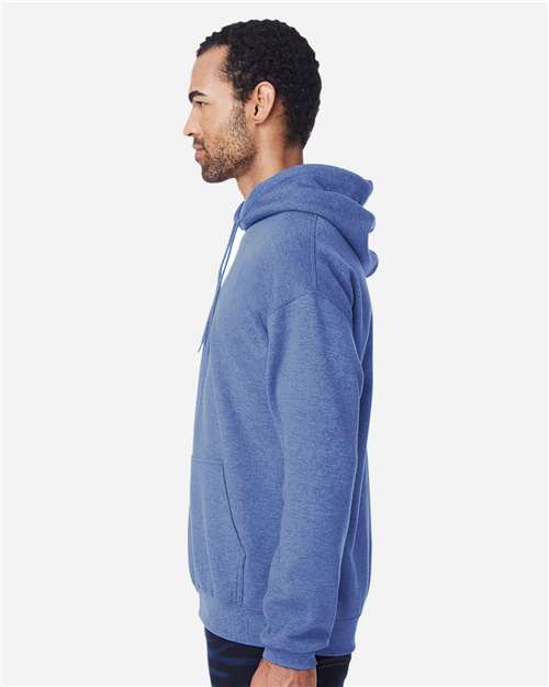 Gildan Unisex Heavy Blend™ Hooded Sweatshirt - 18500 Heather Deep Royal