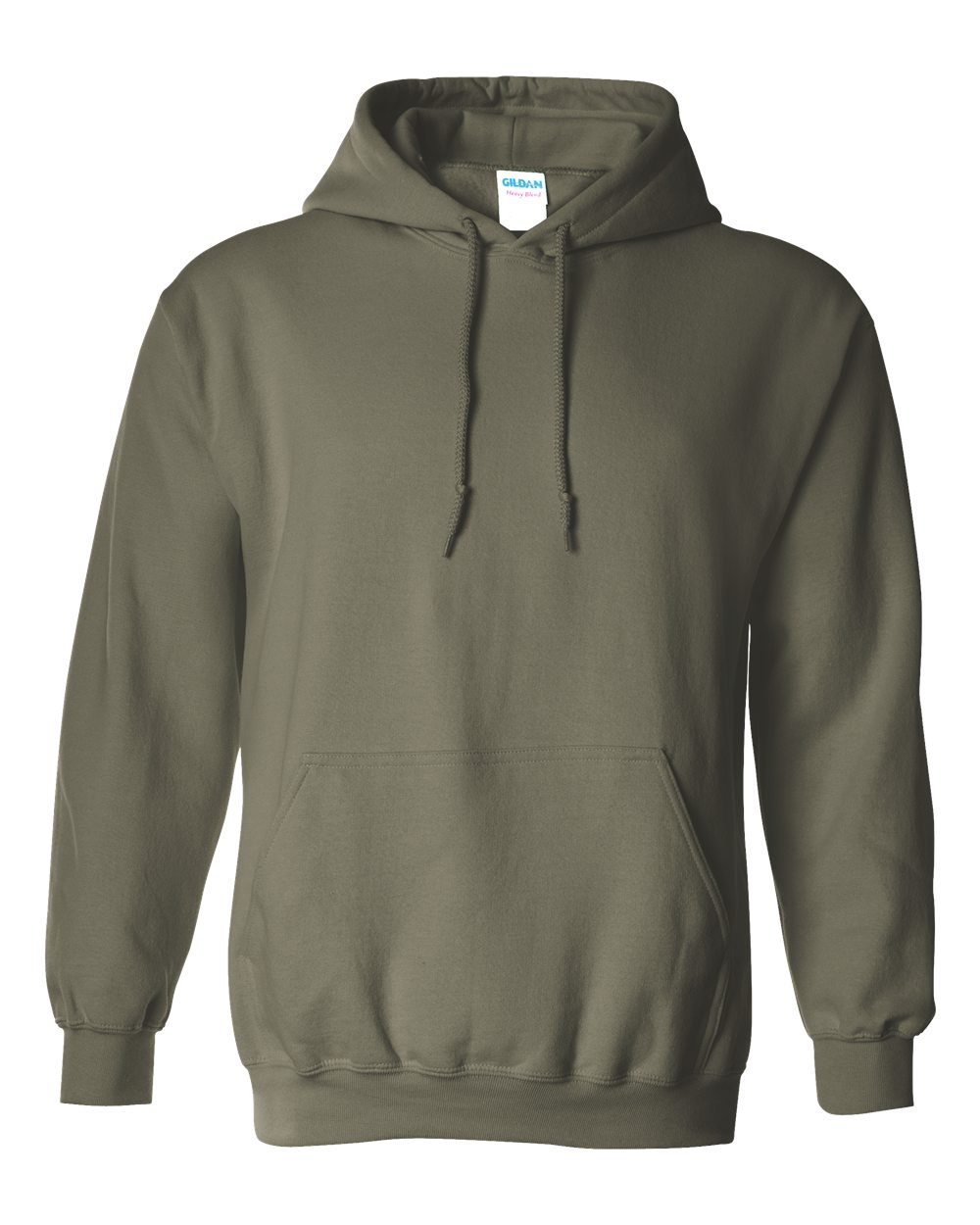Gildan Unisex Heavy Blend™ Hooded Sweatshirt - 18500 Military Green