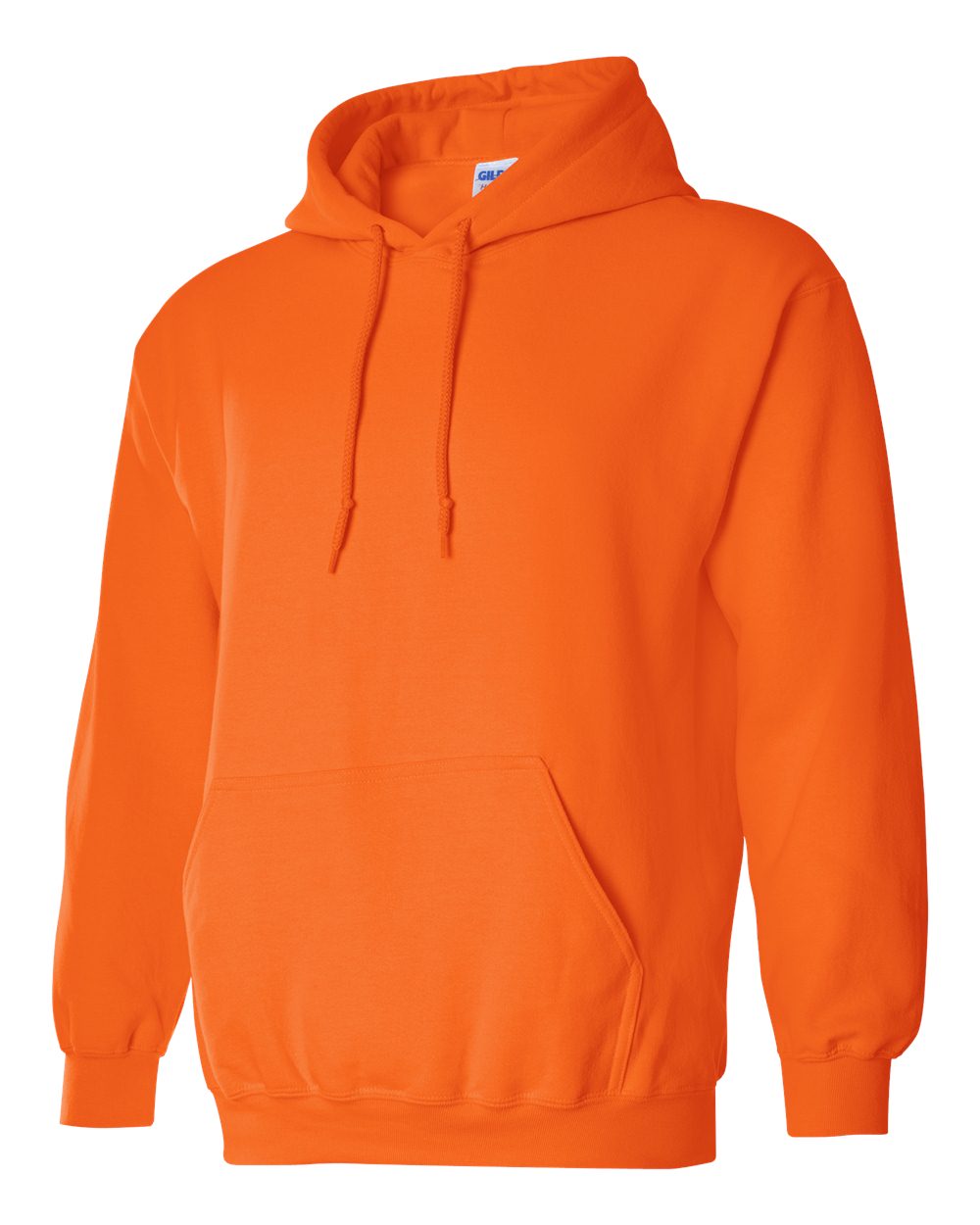 Gildan Unisex Heavy Blend™ Hooded Sweatshirt - 18500 Safety Orange