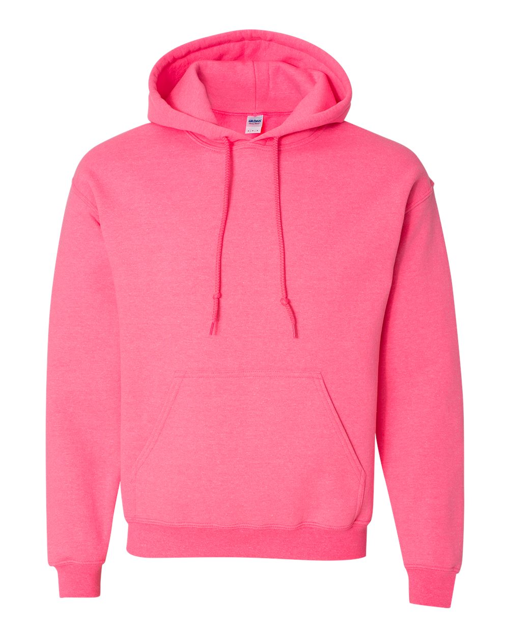 Gildan Unisex Heavy Blend™ Hooded Sweatshirt - 18500 Safety Pink
