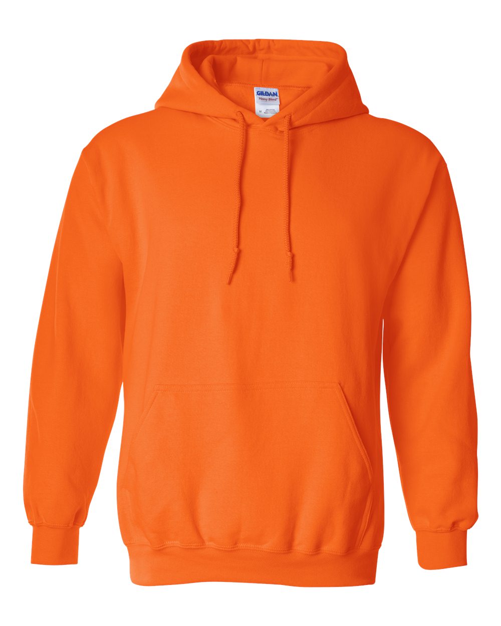 Gildan Unisex Heavy Blend™ Hooded Sweatshirt - 18500 Safety Orange