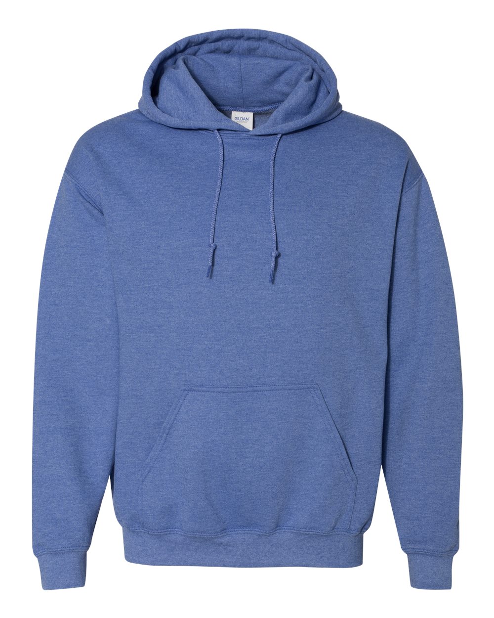 Gildan Unisex Heavy Blend™ Hooded Sweatshirt - 18500 Heather Deep Royal