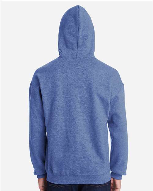 Gildan Unisex Heavy Blend™ Hooded Sweatshirt - 18500 Heather Deep Royal