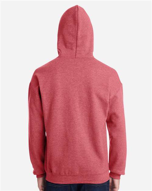 Gildan Unisex Heavy Blend™ Hooded Sweatshirt - 18500 Heather Scarlet Red