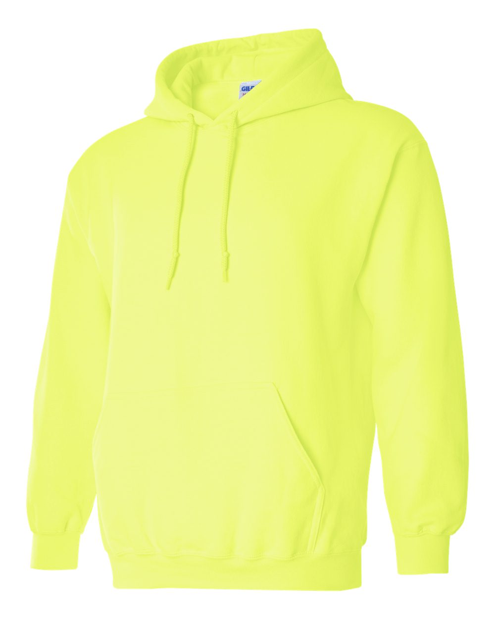Gildan Unisex Heavy Blend™ Hooded Sweatshirt - 18500 Safety Green