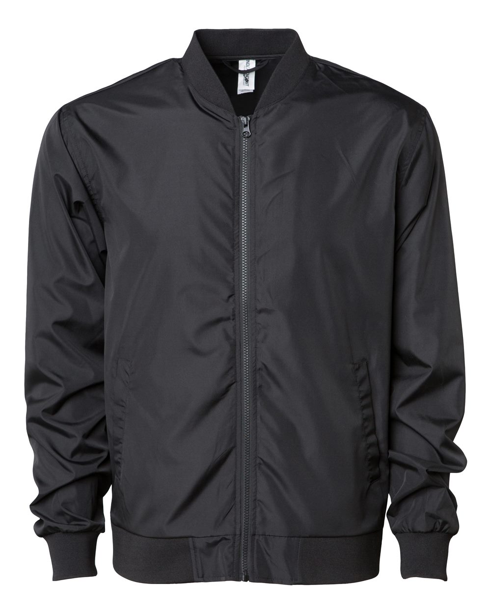Independent Trading Co. Unisex Lightweight Bomber Jacket - EXP52BMR Black