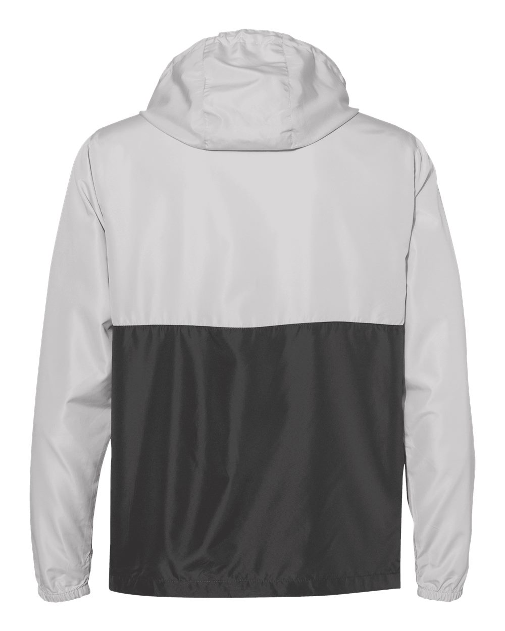 Independent Trading Co. Unisex Lightweight Quarter-Zip Windbreaker Pullover Jacket - EXP54LWP Smoke- Graphite