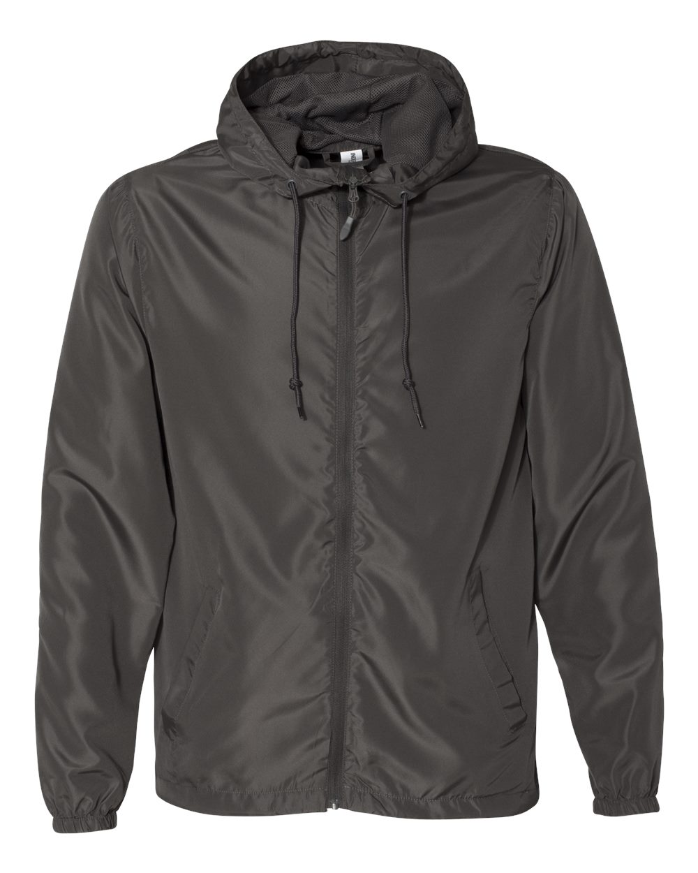 Independent Trading Co. Men's Lightweight Windbreaker Full-Zip Jacket - EXP54LWZ Graphite
