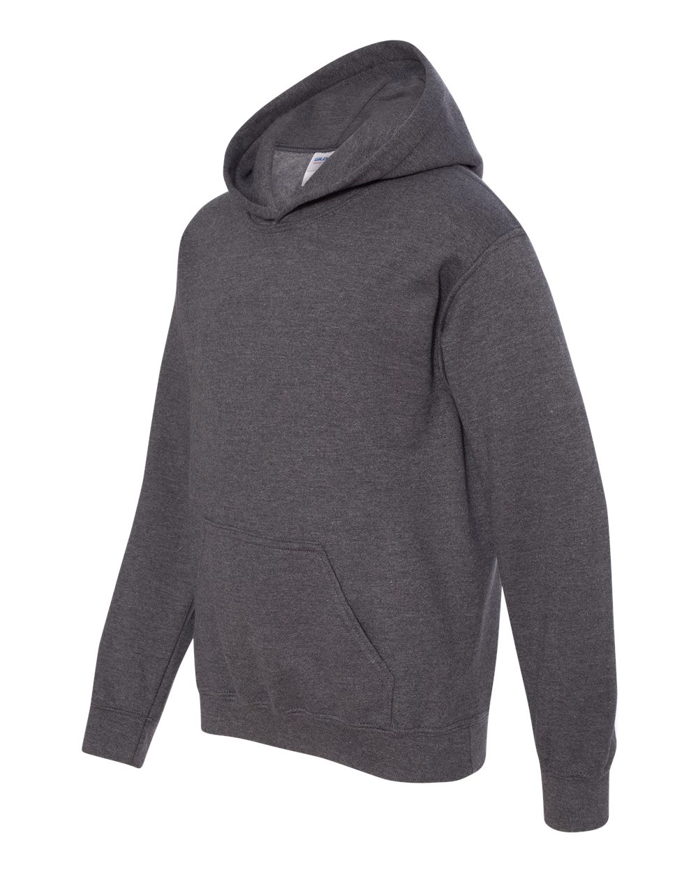 Gildan Youth Heavy Blend™ Hooded Sweatshirt - 18500B Dark Heather