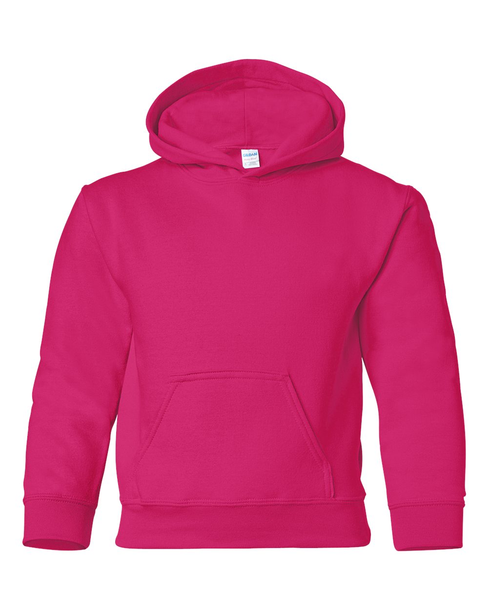 Gildan Youth Heavy Blend™ Hooded Sweatshirt - 18500B Heliconia