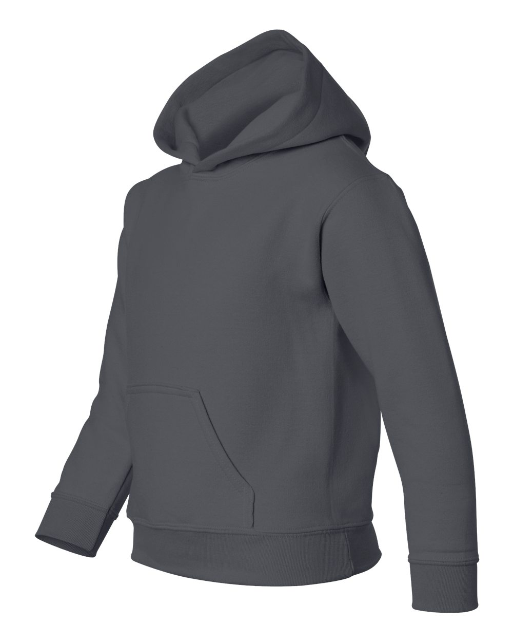 Gildan Youth Heavy Blend™ Hooded Sweatshirt - 18500B Charcoal