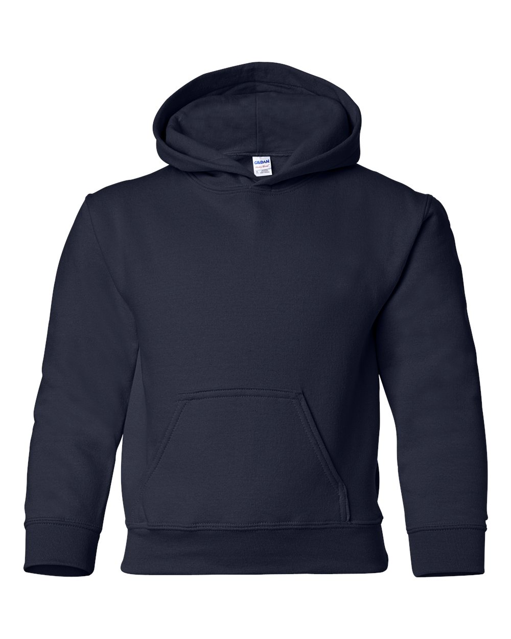 Gildan Youth Heavy Blend™ Hooded Sweatshirt - 18500B Navy