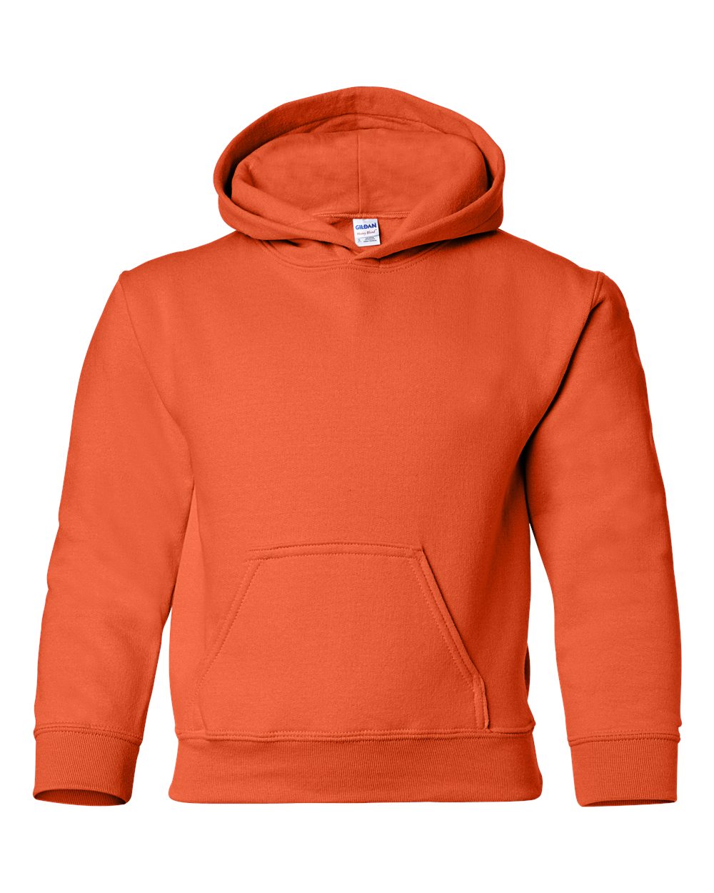 Gildan Youth Heavy Blend™ Hooded Sweatshirt - 18500B Orange