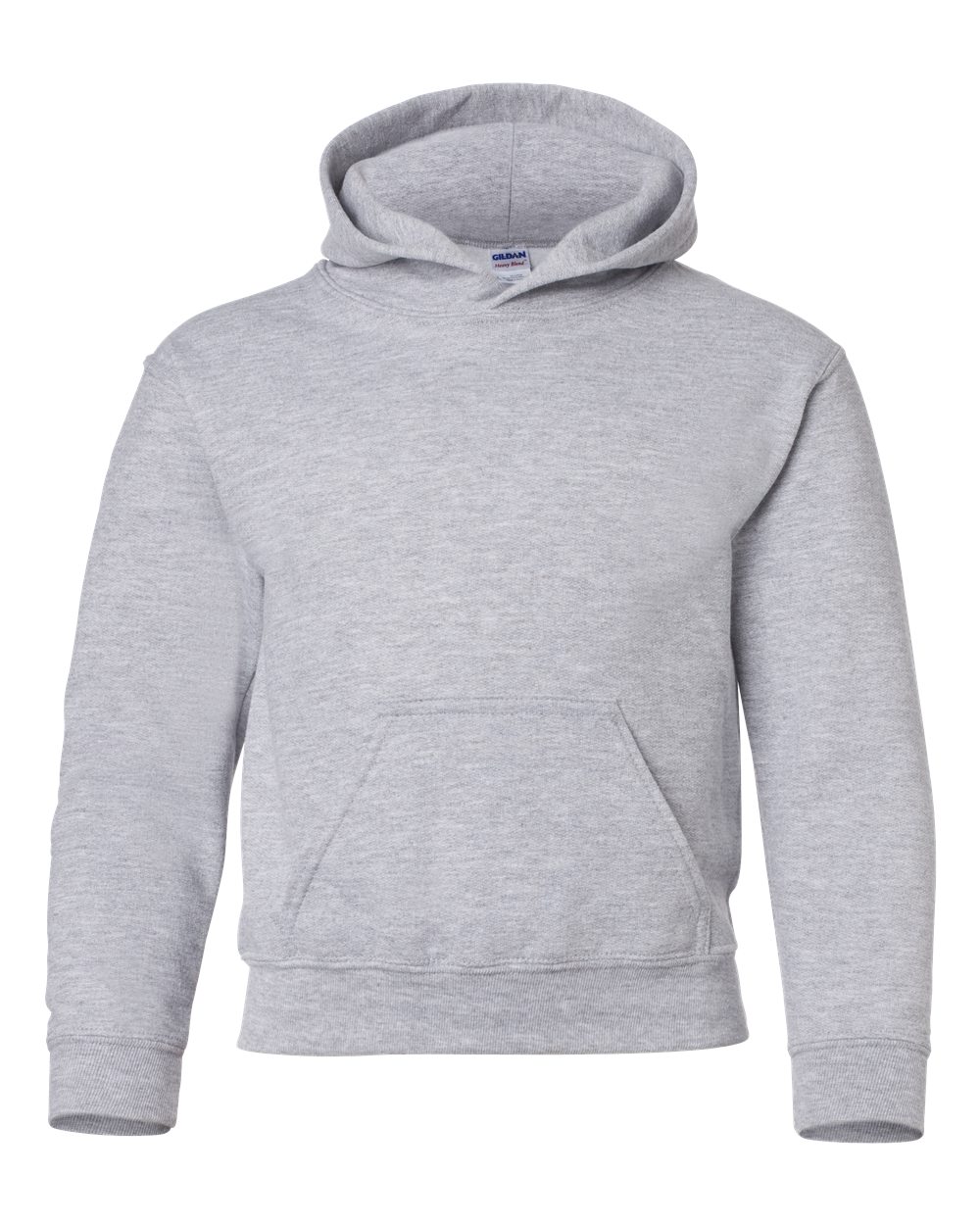Gildan Youth Heavy Blend™ Hooded Sweatshirt - 18500B Sport Grey