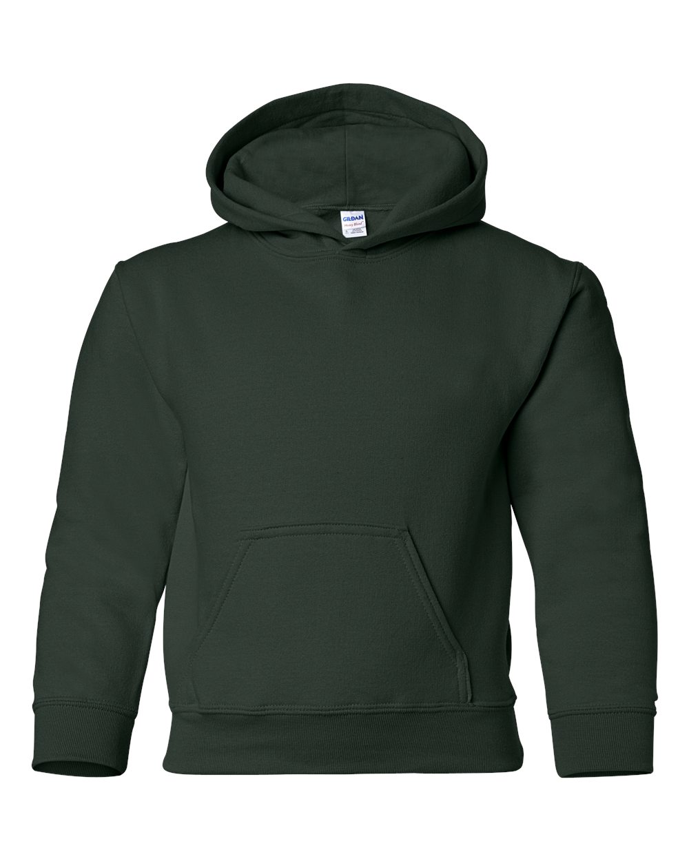 Gildan Youth Heavy Blend™ Hooded Sweatshirt - 18500B Forest